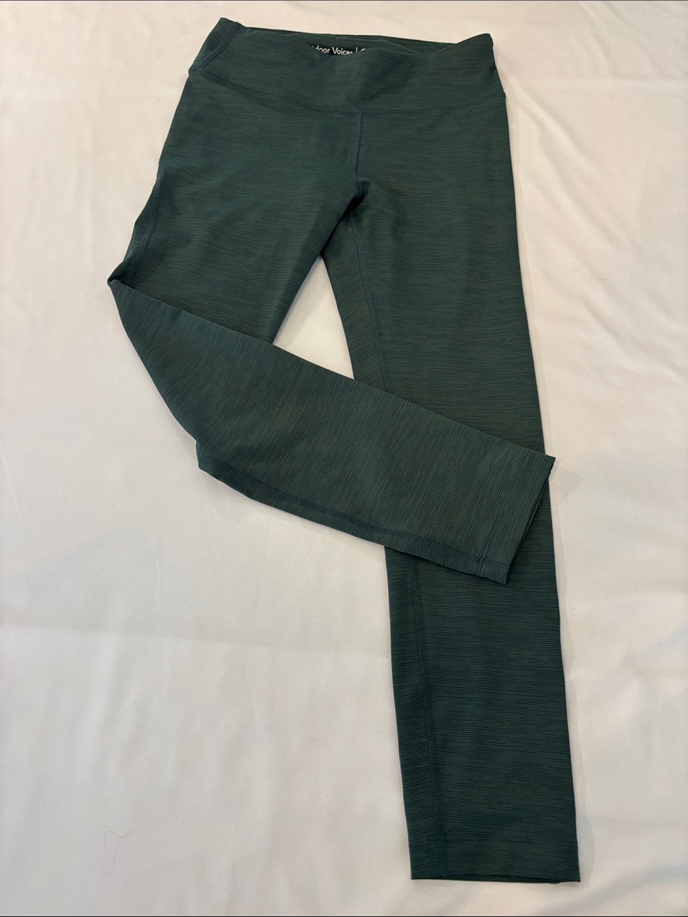 Outdoor voices women’s heather green Athleisure Leggings - size Small